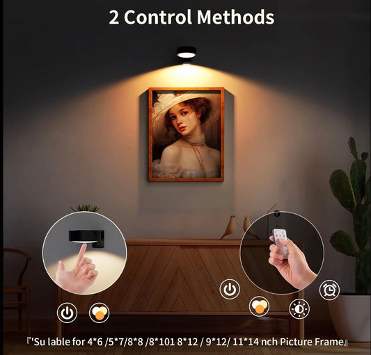 Wireless Wall Lamp: Showroom L.E.D Overhead Light