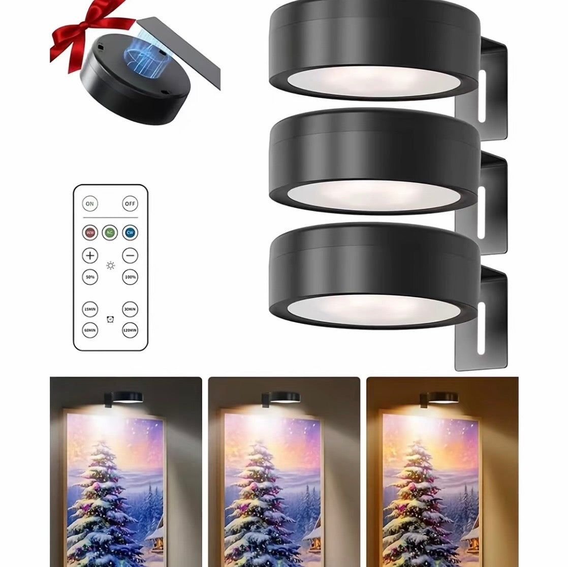 Wireless Wall Lamp: Showroom L.E.D Overhead Light