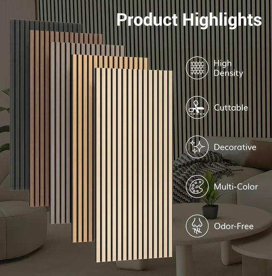 Acoustic Wood: Slat Wall Panels