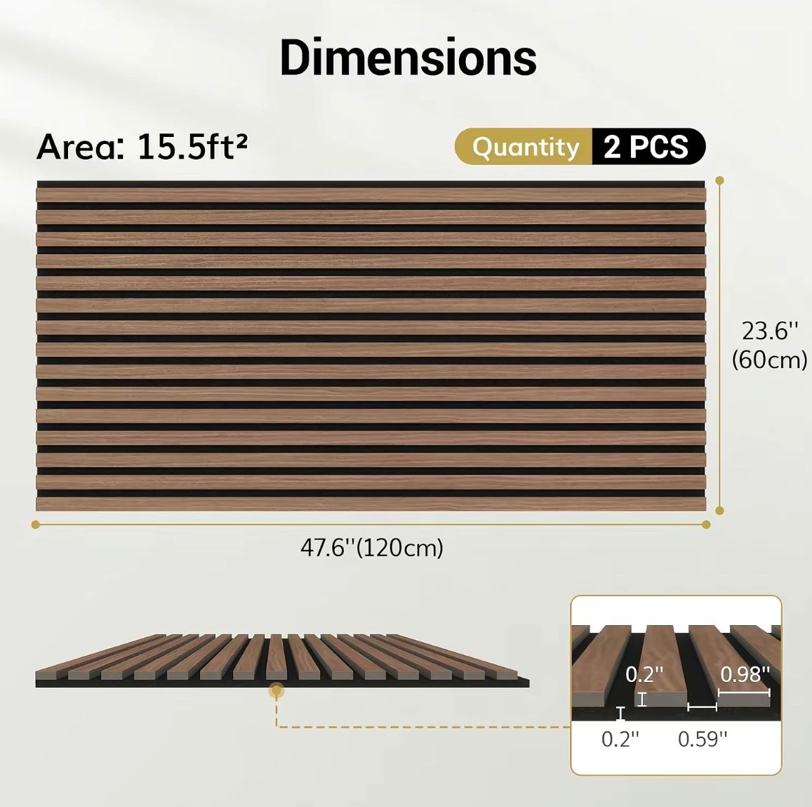 Acoustic Wood: Slat Wall Panels